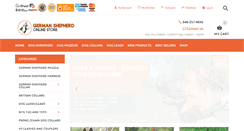 Desktop Screenshot of german-shepherd-dog-breed-store.com